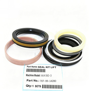 707-99-14280 7079914280 Kit de joints de cylindre de direction pour chargeuse sur pneus <span class=keywords><strong>KOMATSU</strong></span> <span class=keywords><strong>WA100</strong></span>-3 WA120-3 WA150-3 WA120L-3 WA180-3 WA180PT-3 - Product Image 1