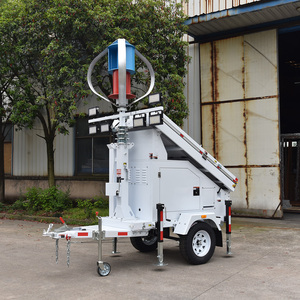 Mobile Eco Hybrid Lighting <b>Tower</b> <b>Power</b> by Solar and Wind UST900 Mobile Lighting <b>Tower</b> Lighting <b>Tower</b> Wind Eco Lighting <b>Tower</b> UST - Product Image 4