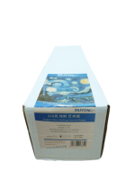 Vente en gros 210G Excellente qualité Impression photographique Jet d'encre Doux Gravé Imperméable Fine Art Rouleaux de papier