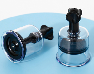 Therapie massage Schröpf becher Set Vakuum Nippel Saug fetisch Schröpfen Werkzeug - Product Image 2