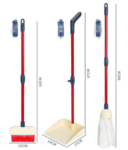 Jouets pour enfants apprentissage éducatif Simulation <span class=keywords><strong>aspirateur</strong></span> <span class=keywords><strong>jouet</strong></span> électrique balayeuse ménage ensemble d'outils de nettoyage jouets de nettoyage - Product Image 5
