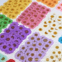 Fleur de marguerite séchée naturelle, emballage sous vide, fleur pressée pour la décoration de la maison en résine, la fabrication de bijoux, la décoration de coques de téléphone