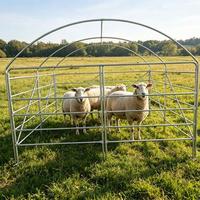 Panneaux de clôture en grillage soudé galvanisé antirouille, robustes, pour bétail, moutons, bovins, chevaux, pour ferme
