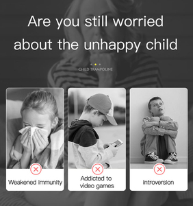 Tấm Bạt Lò Xo Trẻ Em Trong Nhà Ngoài Trời Hình Lục Giác Nhỏ Tập Thể Dục Có Lưới Bảo Vệ - Product Image 6