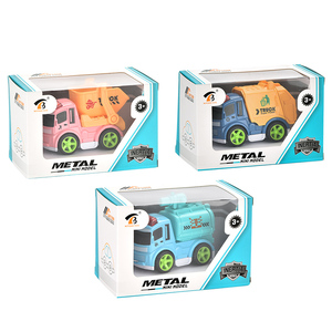 Vente en gros de mini voitures miniatures moulées sous pression, camions de <span class=keywords><strong>garage</strong></span> à friction, véhicules jouets pour enfants - Product Image 6