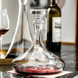 XC verrerie, vente chaude, vin rouge fait à la main 4 verres E décanteur pour hôtel Restaurant festin - Product Image 6
