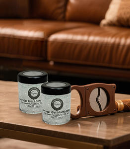 Humidificador de tarro de humidificación portátil pequeño de Gel de cristal clásico 70% RH para conservación de cigarros humidificador de equilibrio de humedad - Product Image 6