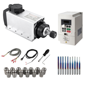 Motor de Husillo CNC Refrigerado por Aire Zhong Hua Jiang ER20 3KW 220V/380V con Kit VFD BT30 Nose 18000 RPM para Máquina de Grabado CNC - Product Image 1