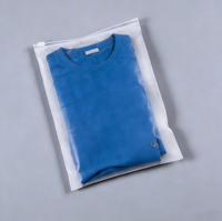 Sacs de rangement pour vêtements biodégradables rose mat, anti-poussière et anti-humidité, pochettes à fermeture éclair pour sweats à capuche, robes et fourrures