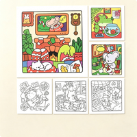 Livre de coloriage à couverture rigide avec motifs mignons, 48 pages, pour des journées confortables, anti-stress, impression personnalisée, cadeau pour adolescents, adultes et enfants
