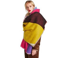 80x200cm grande écharpe en soie de haute qualité style tissu pour femmes en hiver châle léger