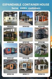 Casa contenedor portátil prefabricada Modular de construcción rápida, casa contenedor de vivienda expandible, casa <span class=keywords><strong>extensible</strong></span> con casa de estar - Product Image 6