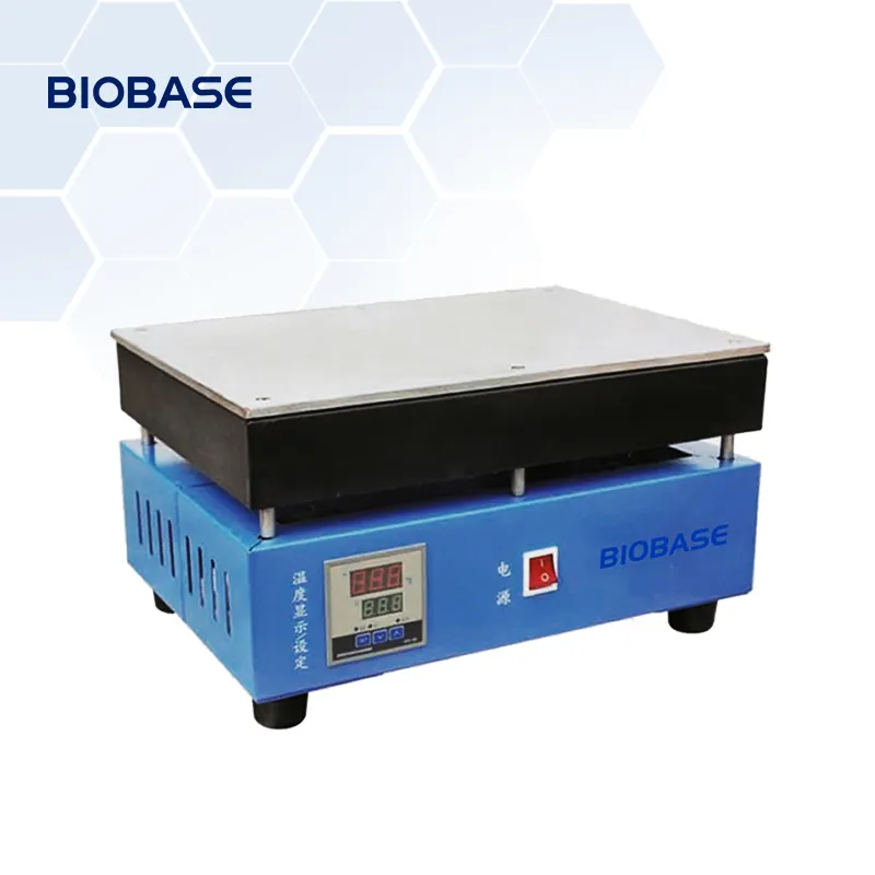 Biobase แผ่นความร้อนอิเล็กทรอนิกส์ดิจิตอลปรับอุณหภูมิ