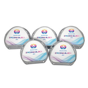 La migliore vendita di ittria blocco di Zirconia dentale, 98mm Super traslucido Zirconia dentale prezzo in bianco - Product Image 5