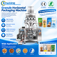 Vollautomatische Vierkopf-Wiege- und Verpackungsmaschine für Granulate, Horizontale Verpackungsmaschine für Fertigverpackungen
