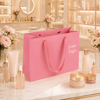 Sacs cadeaux en papier de marque célèbre à prix de gros, emballage en papier d'art pour le shopping, sac en papier personnalisé avec logo