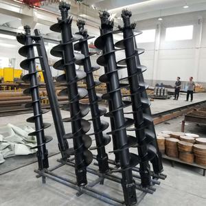 S4-100 100mm diamètre De Tungstène/Tarière Rock pour Petite Pelle Skid Steer Loader Camion Grue - Product Image 5