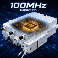 Estación Base de Célula Pequeña 5G NR GNodeB para Exteriores, 2x3W Sub-6GHz, Modo SA, 1200 Usuarios, Ancho de Banda de 100MHz, GNB Integrado para Soluciones WISP