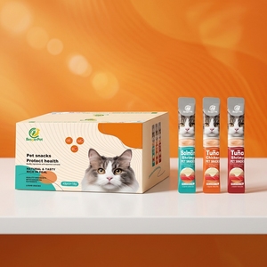 Fournisseur de produits végétaux 15g OEM ODM Bâtonnets de thon naturel en gros pour chats, friandises, aliments humides pour animaux de compagnie - Product Image 1
