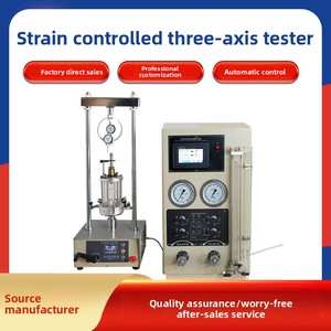 Appareil de test triaxial à contrainte-contrainture de haute précision, testeur de pénétration par cisaillement, équipement de test des sols - Product Image 5
