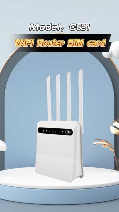 DNXT Wireless 4G Wifi CPE Router - Reliable Home Internet
