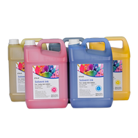 Encre Solvant 5L Konica KM512i 1024i 30pl Faible Odeur Écologique pour Impression de Signalétique Extérieure