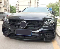 Kit de conversion carrosserie large style sport E63S AMG neuf pour Mercedes Benz Classe E W213 : pare-chocs avant et arrière, jupes latérales, calandre