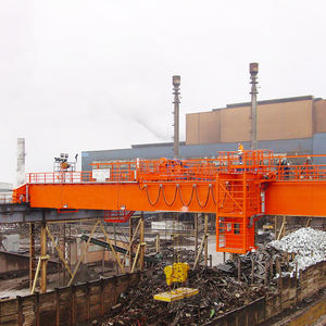 Pont roulant électromagnétique à double poutre certifié CE ISO de 20 tonnes pour l'industrie sidérurgique - Product Image 3