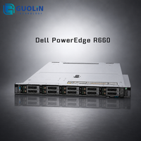 Serveur Dell PowerEdge R660 1U en rack pour centre de données d'entreprise, processeur Intel Xeon Scalable double socket, DDR5