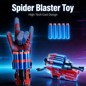 Bestseller: Set Lanciatore di Ragnatele per Bambini, Giocattoli Costume da Supereroe, Giochi di Ruolo Spider-Man - Product Image 3