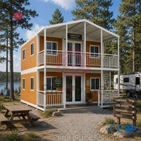 Casa Contenedor Expandible de Acero con Personalización de Diseño de Proyecto para Habitaciones de Hotel