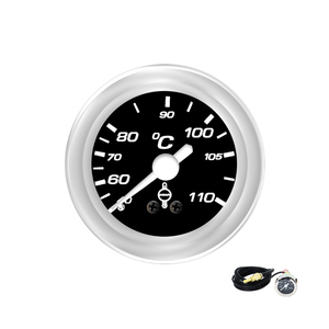 Wenle 12V 24V jauge de température <span class=keywords><strong>d</strong></span>'<span class=keywords><strong>eau</strong></span> thermomètre à <span class=keywords><strong>eau</strong></span> 40-110 ℃ capteur de température <span class=keywords><strong>d</strong></span>'<span class=keywords><strong>eau</strong></span> mètre 52MM pièces automobiles - Product Image 5