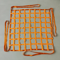 Filets de levage de cargaison en polyester, filet de levage à haute capacité de charge, résistance à l'usure, maille carrée, filets de levage de cargaison