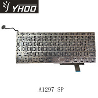 Pour Apple Macbook Pro Unibody 17 "pour accessoires informatiques A1297SP US UK RU SP FR EtcLaptops Clavier US Layout