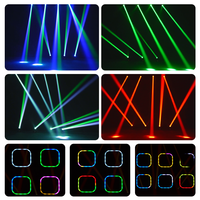 60W RGBW 4-in-1 Beam Moving Head Licht für KTV DJ Beam Disco Show Party Hochzeit DMX LED Bühnenscheinwerfer Beam-Lampe