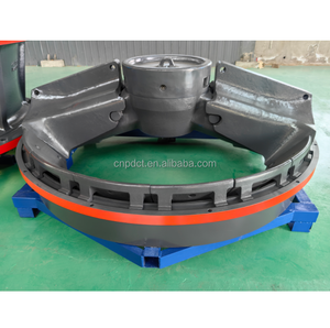 Coque supérieure de concasseur à cône en acier moulé haute résistance pour le concassage de roches dures, pièces de rechange - Product Image 5