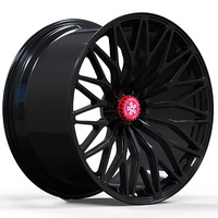 Llantas de rueda forjada personalizadas de lujo, réplica de neumáticos de coche de pasajeros, varios estilos