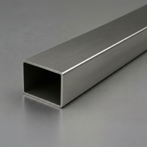 Tube carré en acier inoxydable industriel, grade 202 304 316, soudé, laminé à froid, finition mate ou brillante, taille sur mesure - Product Image 1