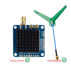 Émetteur vidéo 1.2GHz 1.3GHz 2W VTX-1G3TE 2000mW <span class=keywords><strong>9CH</strong></span> avec contrôle de tramp pour drones unisexes FPV longue portée VTX-1G3TE de jouets en métal - Product Image 3