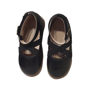 In Pelle di danza Balletto Croce Elastico bambini genuino scarpe di Cuoio Delle Ragazze di Balletto Pattini di vestito - Product Image 2