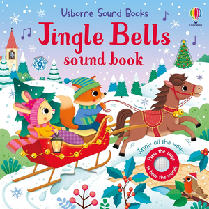 Jingle Bells Sound Book Un livre sonore interactif en hiver avec des <span class=keywords><strong>chants</strong></span> <span class=keywords><strong>de</strong></span> <span class=keywords><strong>Noël</strong></span> du Père <span class=keywords><strong>Noël</strong></span> et plus <span class=keywords><strong>de</strong></span> livres sonores amusants et festifs - Product Image 1