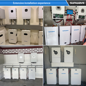 Système d'énergie solaire hybride Sunwave 20 kWh, batterie intégrée de grande capacité pour la sauvegarde solaire, utilisation quotidienne de l'énergie domestique - Product Image 4