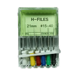 6 pezzi per uso dentale della mano H-Files in acciaio inossidabile file canalari endodontici strumenti dentista laboratorio dentale strumenti - Product Image 3