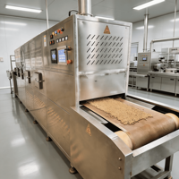 Séchoir industriel à micro-ondes haute efficacité pour épices, cardamome et clous de girofle