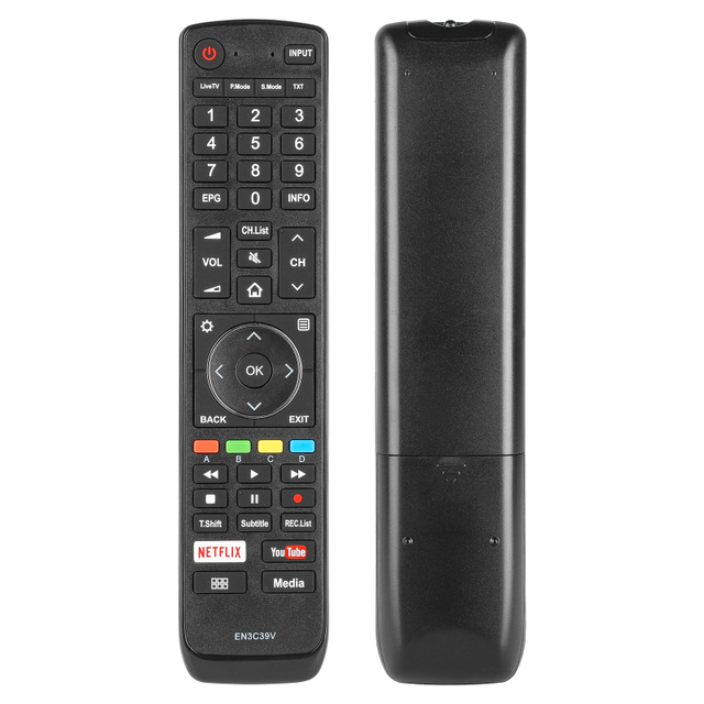 EN3C39V Remote Control Compatible with Vu LCD/LED Smart TV