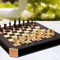 Usine nouveau design jeu d'échecs professionnel personnalisé jeux d'échecs de luxe échiquier