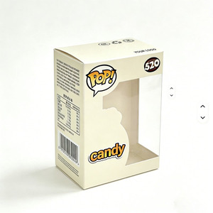 Caja de Regalo Plegable Automática con Base Biodegradable y Reciclable, Caja de Embalaje para Juguetes de Peluche y Muñecas con Ventana - Product Image 1