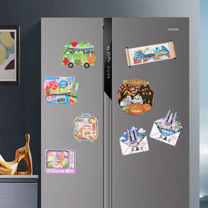 カスタマイズプロモーションフィリピンモルディブSiciliaバハマ観光冷蔵庫マグネット世界都市ウッド冷蔵庫マグネットお土産用 - Product Image 3