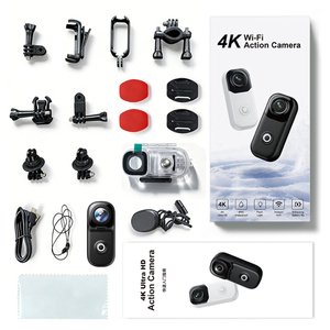 <b>Smart</b> <b>WiFi</b> Screen 4K Mini <b>Camera</b> Vlog Recorder for Vlogging Travel Sports - Product Image 1