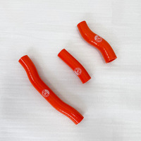 Kit de Tuyaux de Refroidissement en Silicone pour Moto RODIN CKT023 Orange pour 300 XC 2019 avec Garantie d'un An, Adaptation Universelle